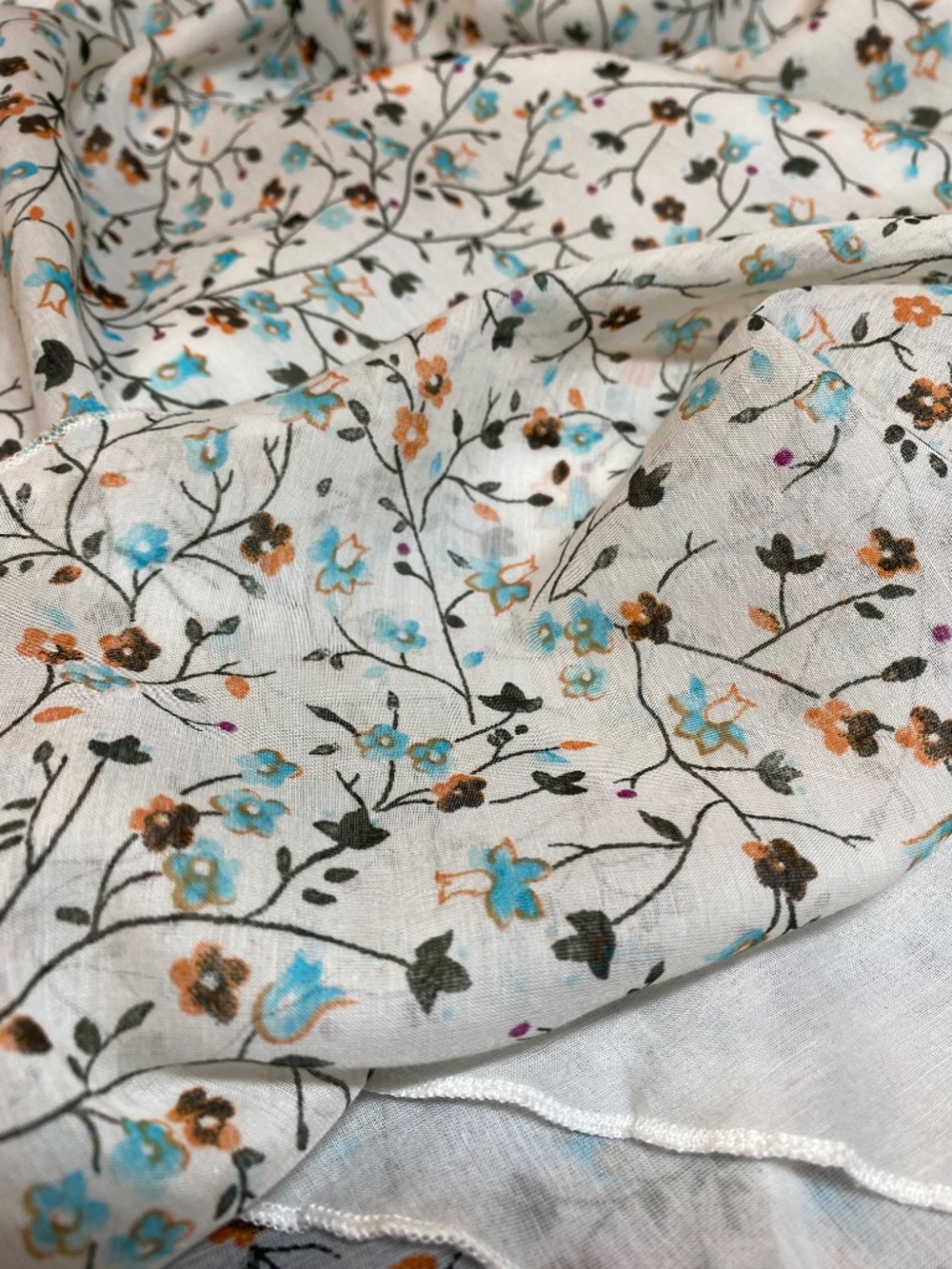 VTG Patrizia Pepe Silk Blend Floral Halter Dress • Y2K Archival Handkerchief 4 - Picture 8 of 9